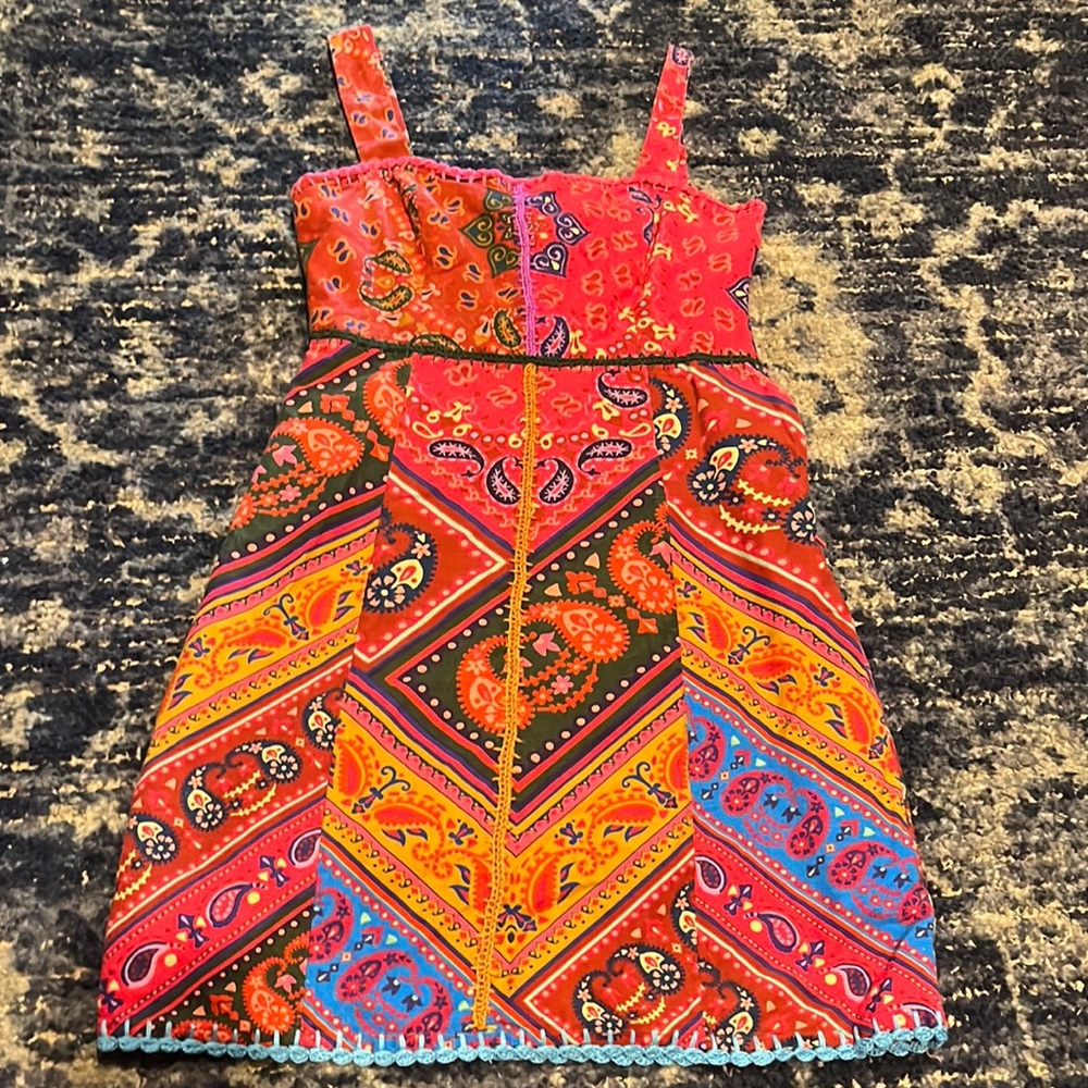 Farm Rio bandana mini dress